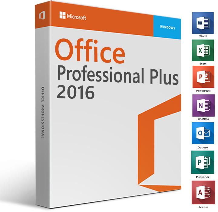 Office 2016 Professional Plus Activation Key - 5 PCs