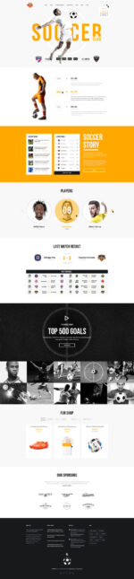 Soccer Club - Football Team WordPress Theme