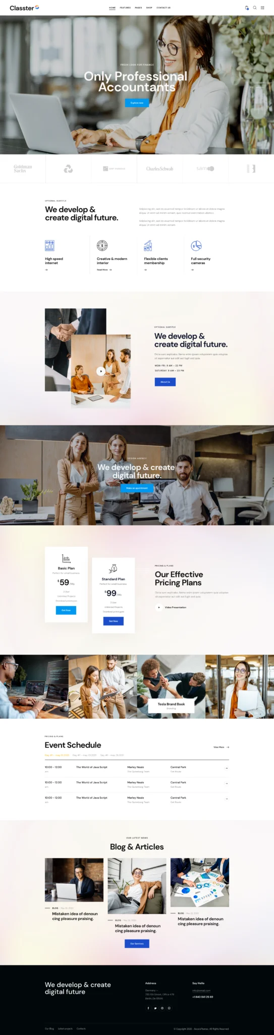 Classter | A Colorful Multi-Purpose WordPress Theme