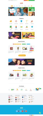 Juno Kids Toys & Games Store WordPress Theme