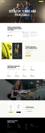 Racquet - Tennis, Badminton & Squash WordPress Theme