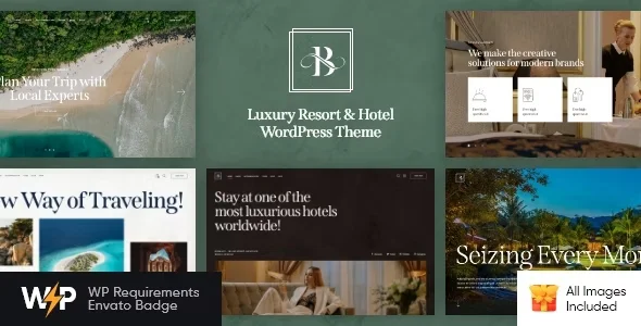 Belicia - Luxury Resort & Hotel WordPress Theme