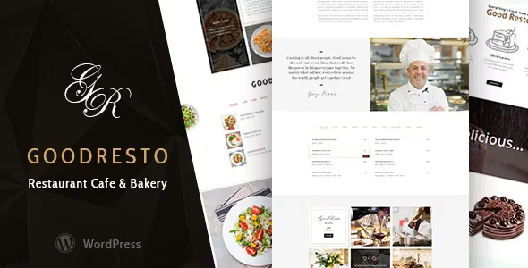 GoodResto - Restaurant WordPress Theme + Woocommerce