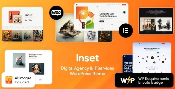 Inset - Digital Agency & IT Services WordPress Theme