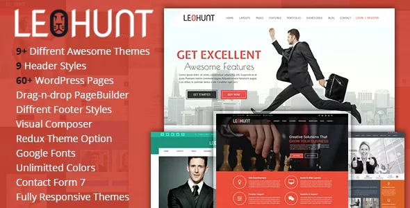 LeoHunt - Responsive MultiPurpose WordPress Theme