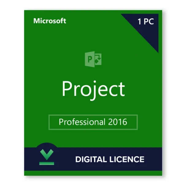 Project Professional 2016 Key – 1 PC