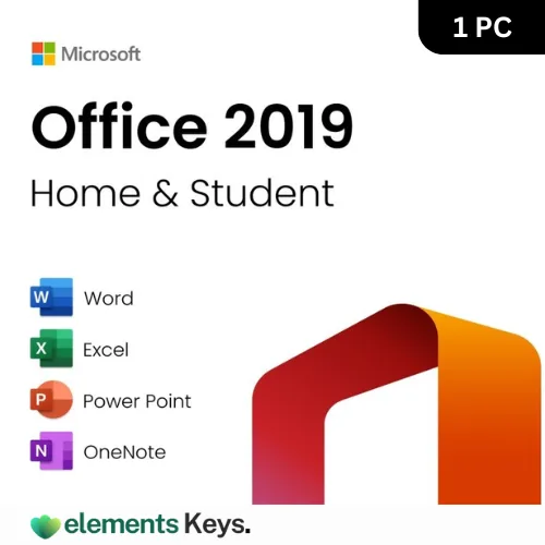 Office 2019 Home and Student Key – 1 PC