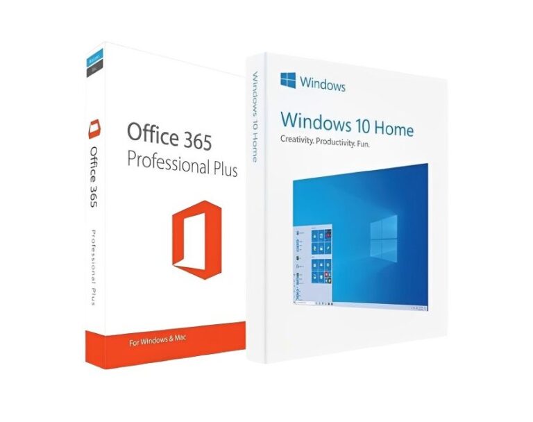 Office 365 Pro Plus Account + Windows 10 Home Key Bundle