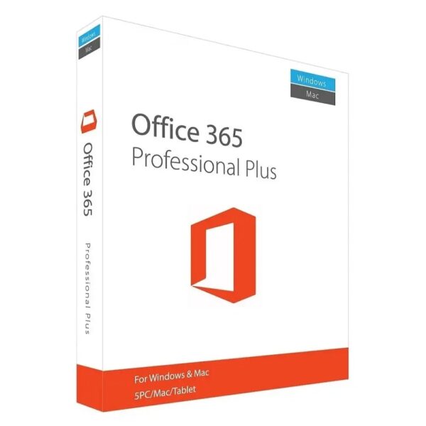 Office 365 Professional Plus Account – 5 Devices – 1 Year