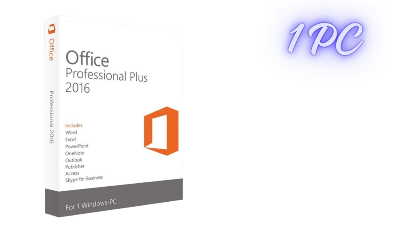 Office 2016 Professional Plus Key - 1 PC