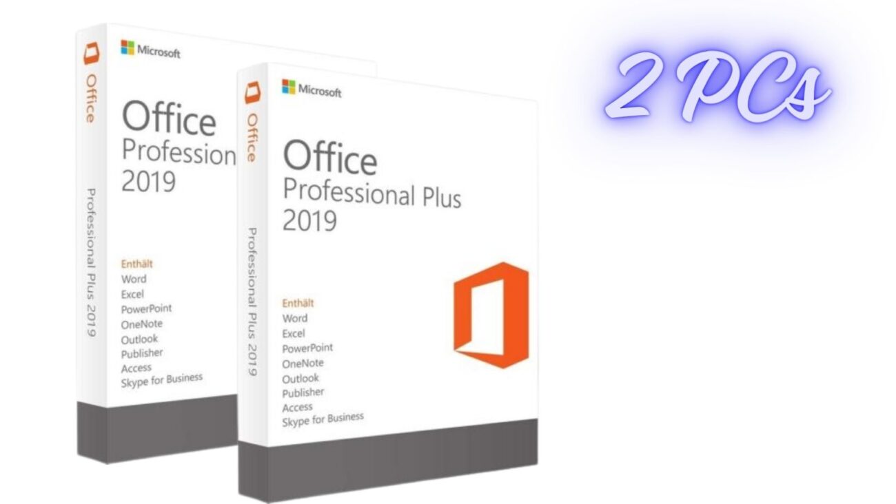 Office 2019 Professional Plus Activation Key - 2 PCs