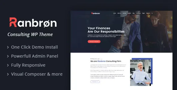 Ranbron - Business and Consulting WordPress Theme