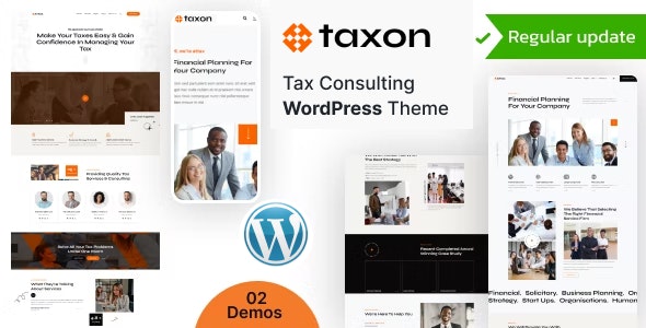 Taxon - Business Consulting WordPress Theme | Corporate