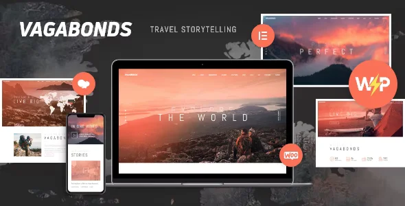 Vagabonds | Personal Travel & Lifestyle Blog WordPress Theme