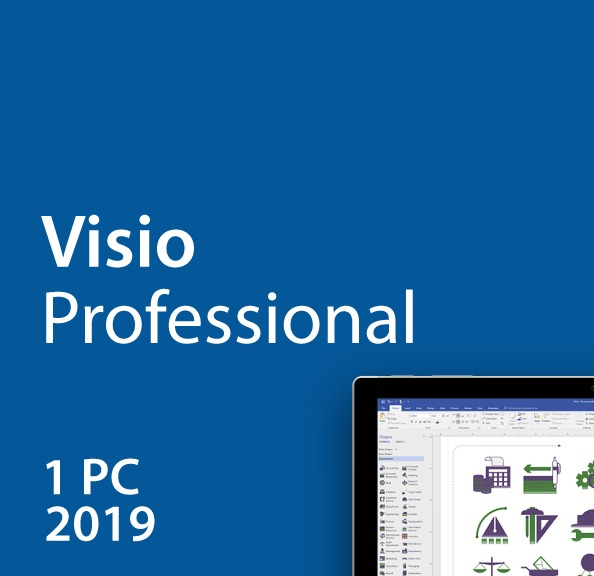 Visio Professional 2019 Key – 1 PC