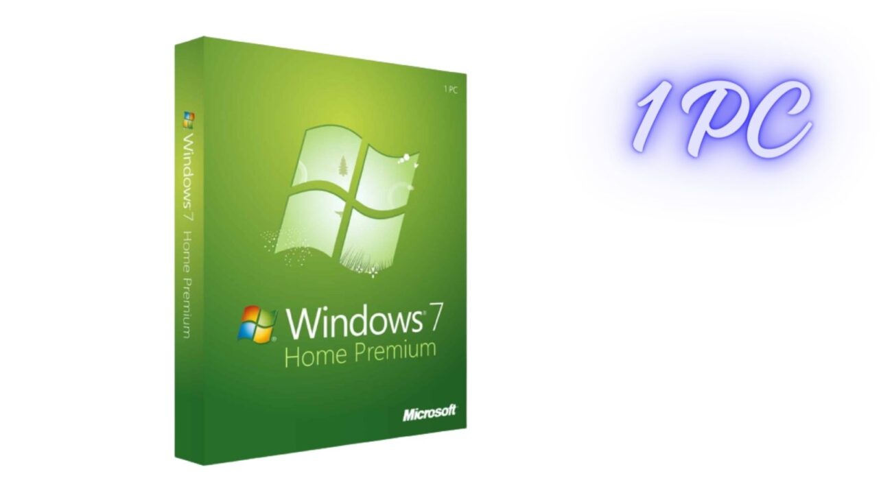 Windows 7 Home Premium Key - 1 PC