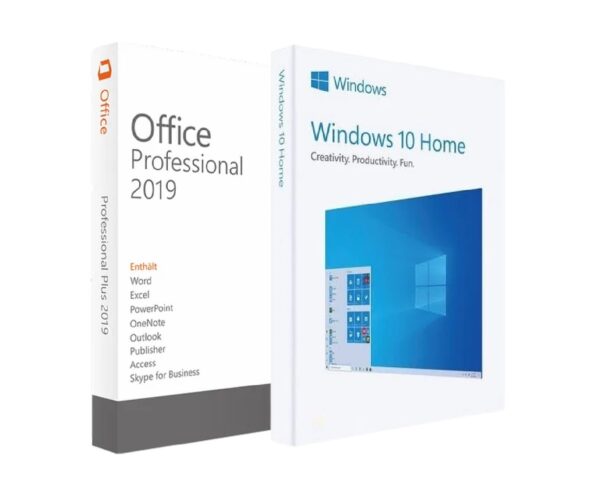 Windows 10 Home + Office 2019 Professional Keys Bundle