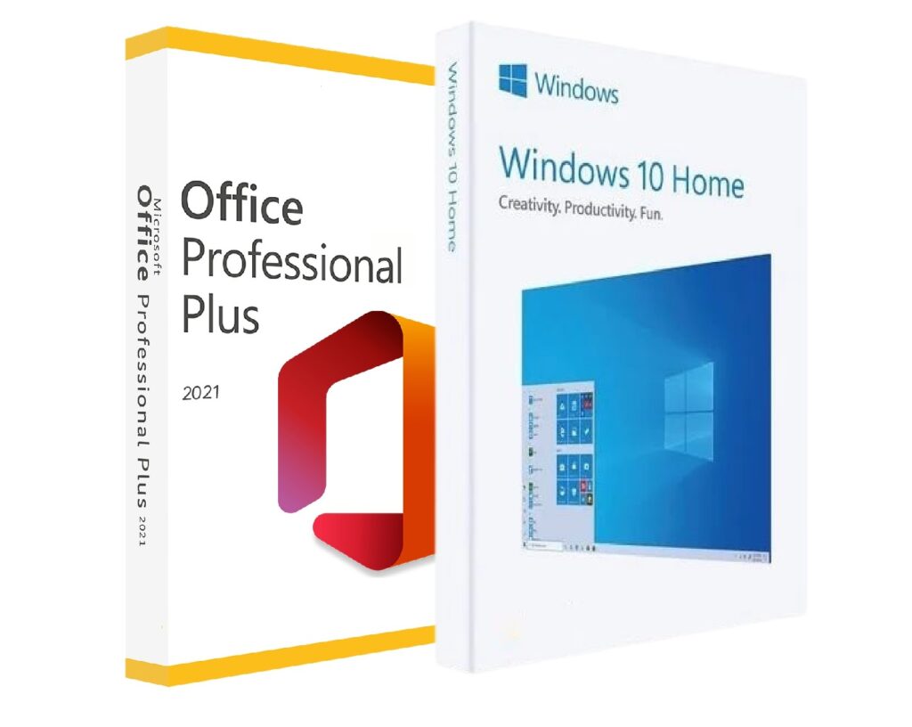 Windows 10 Home + Office 2021 Professional Plus Keys Bundle