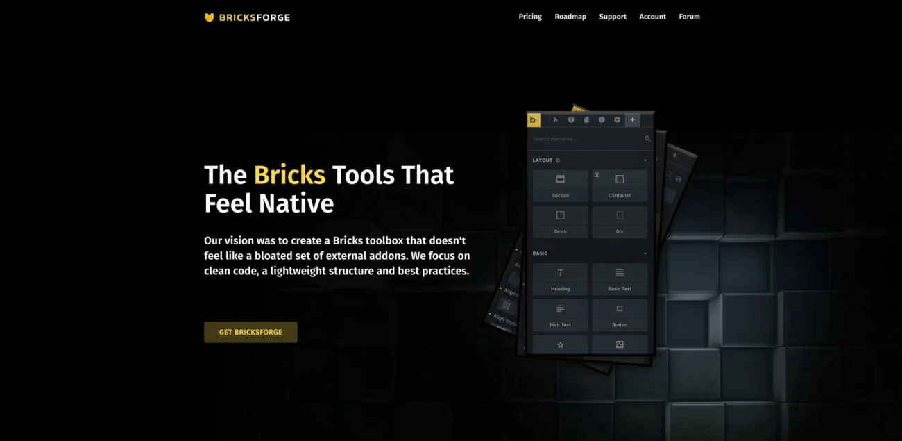 Bricksforge – One Plugin, Countless Possibilities.