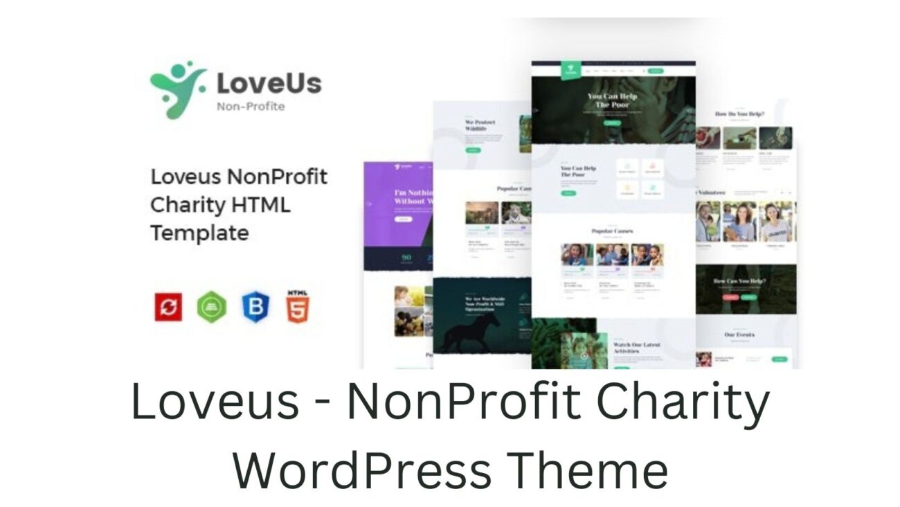 Loveus - NonProfit Charity WordPress Theme