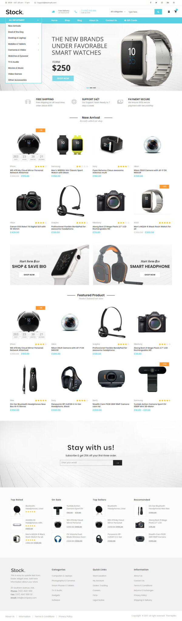 Xtocky - WooCommerce Responsive Theme