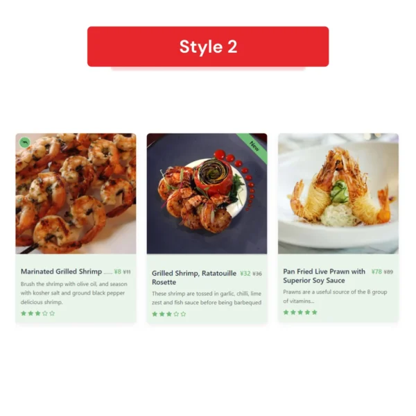 WooFoo – Restaurant Food Menu for Elementor