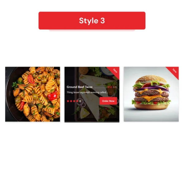 WooFoo – Restaurant Food Menu for Elementor