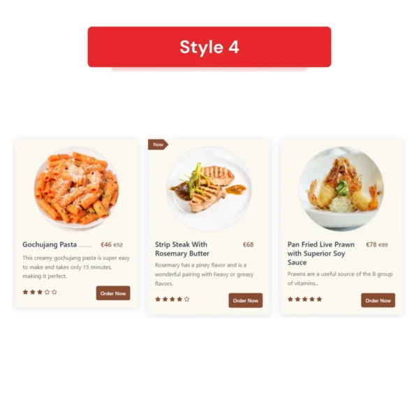 WooFoo – Restaurant Food Menu for Elementor