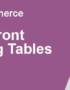 Storefront Pricing Tables