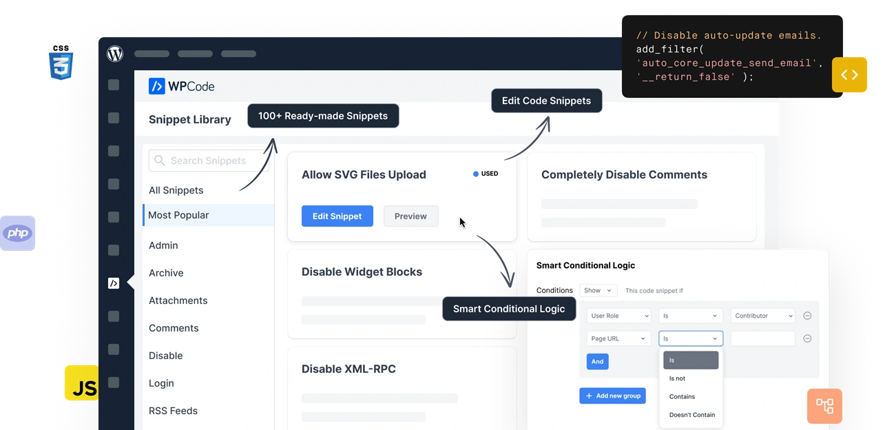 WPCode Pro Snippets Plugin