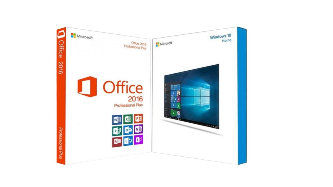 Windows 10 Home + Office 2016 Professional Keys Bundle