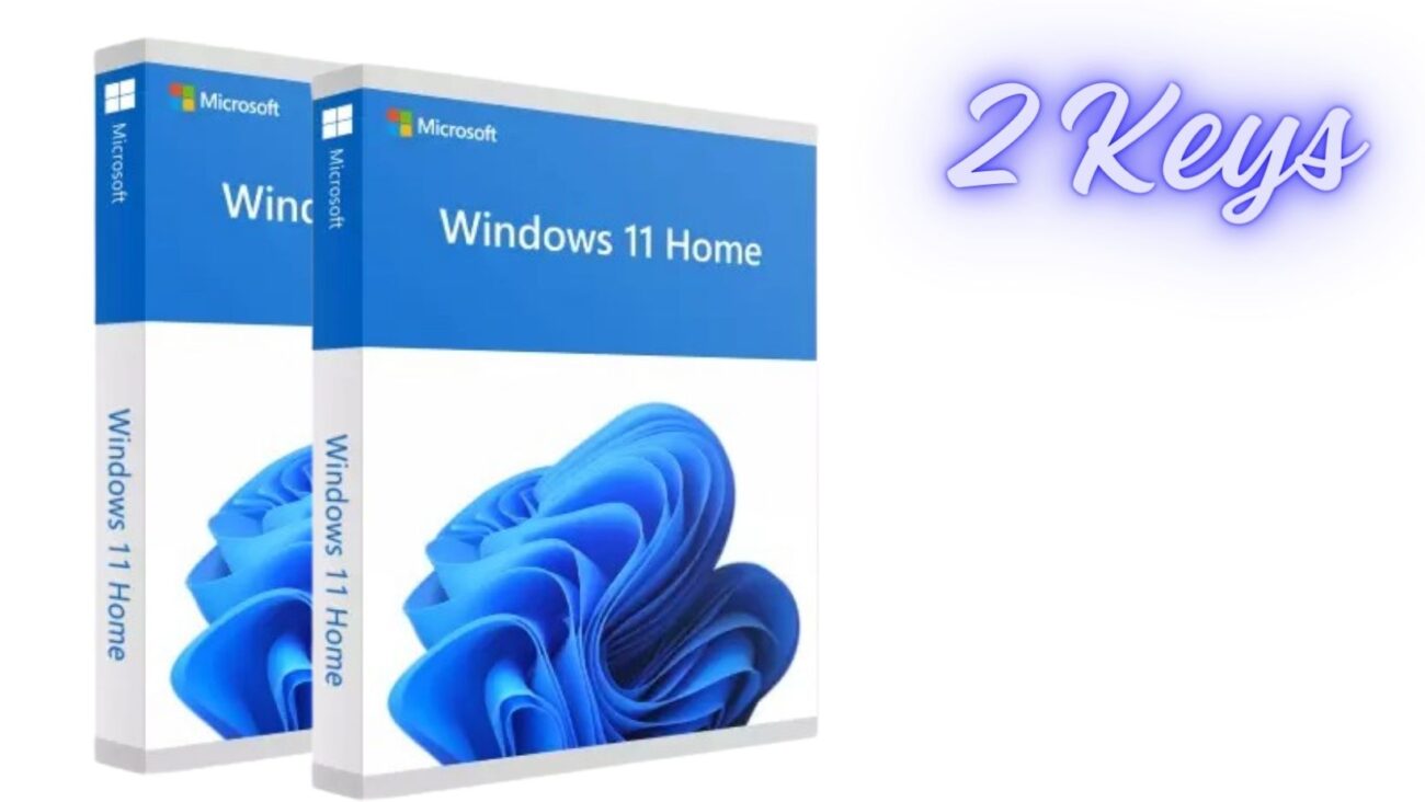 Windows 11 Home 2 Keys Pack