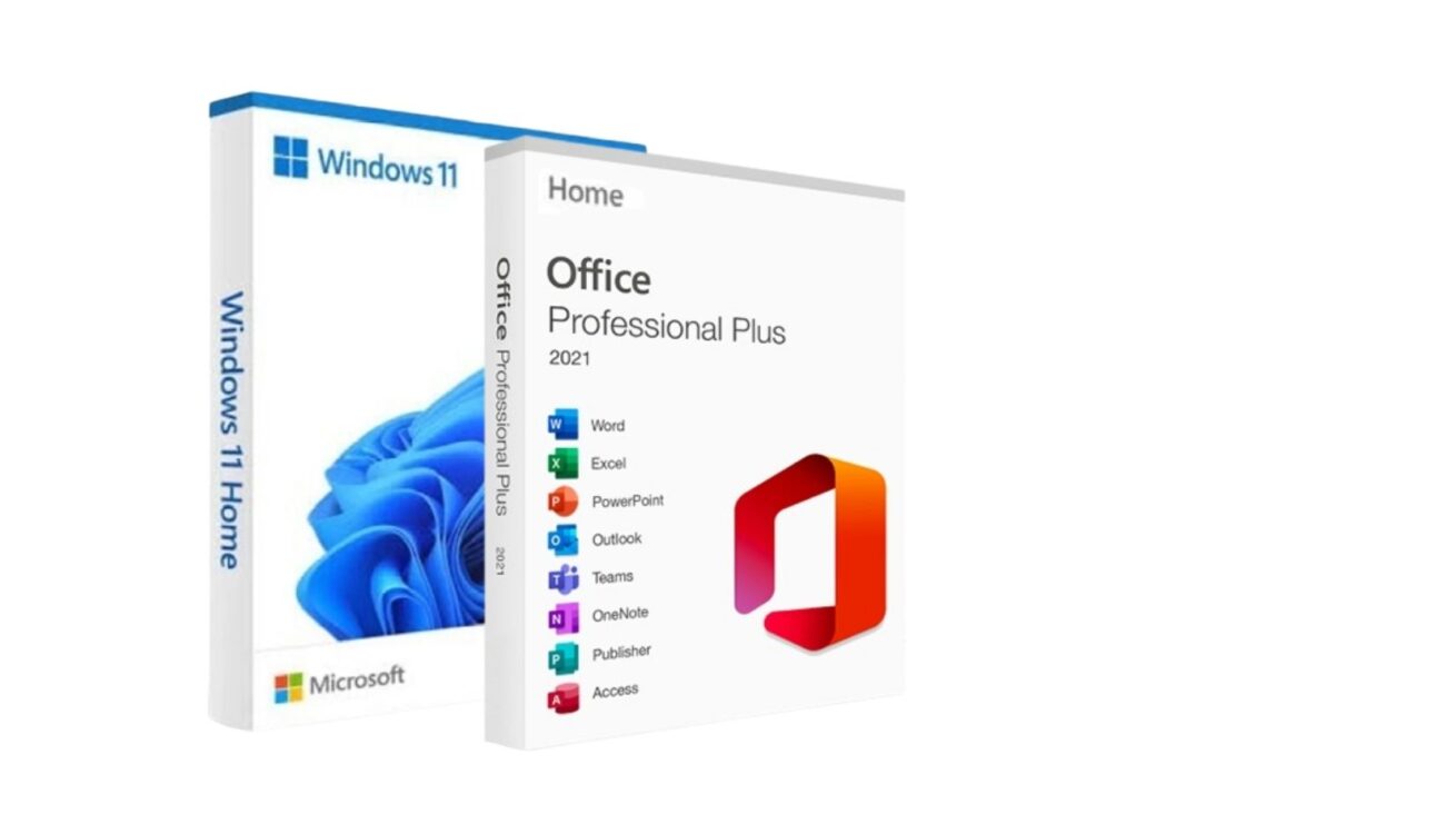 Windows 11 Professional and Home + Office 2021 Professional Plus Keys Bundle