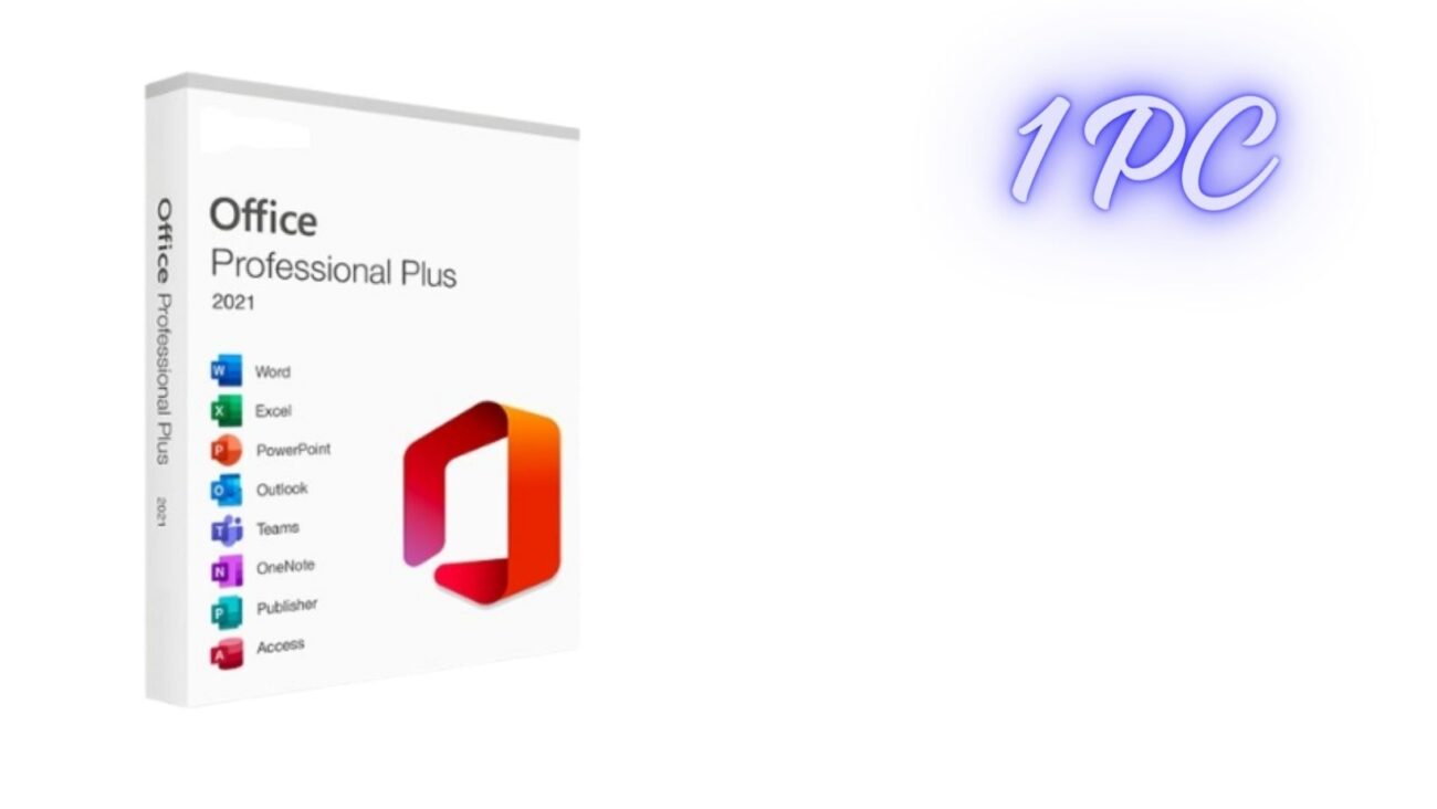 Microsoft Office 2021 Professional Plus Key - 1 PC