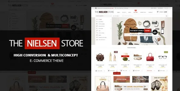 Nielsen - E-commerce WordPress Theme | WooCommerce