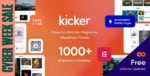 Kicker - Multipurpose Blog Magazine WordPress Theme + Gutenberg