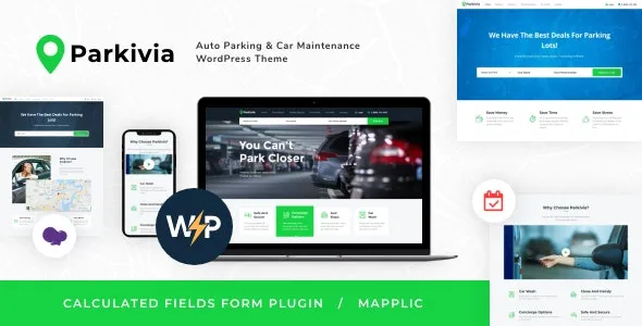 Parkivia | Auto Parking & Car Maintenance WordPress Theme
