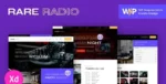 Rare Radio | Online Music Radio Station & Podcast WordPress Theme