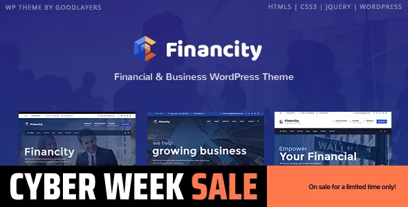 Financity - Business / Financial / Finance WordPress