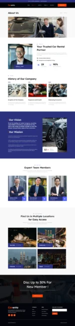 Carenta - Car Rental Business Elementor Template Kits