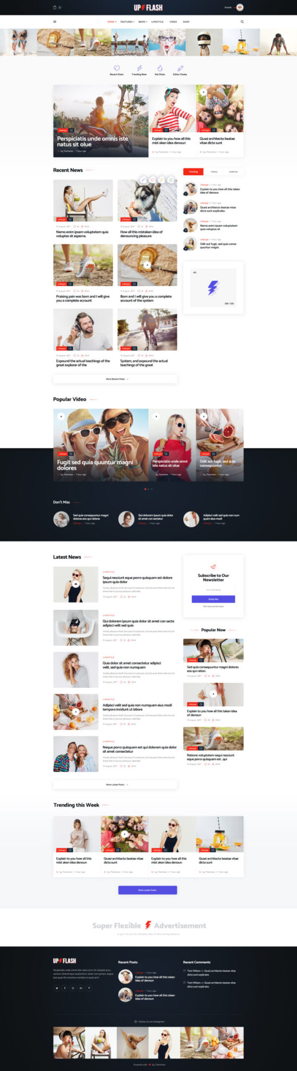 Bazinga | Modern Magazine & Viral Blog WordPress Theme