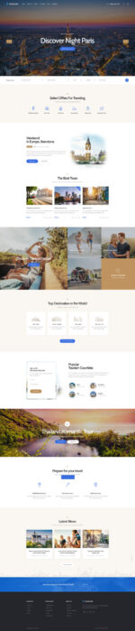 Travesia | A Travel Agency and Booking WordPress Theme