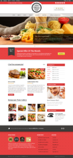 Delicieux - Restaurant Wordpress Theme