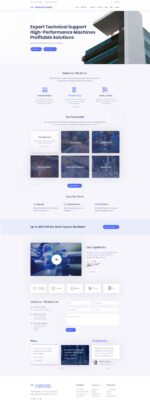 Manufacturer - Factory and Industrial WordPress Theme