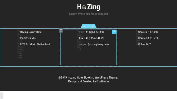 Hozing - Hotel Booking WordPress Theme
