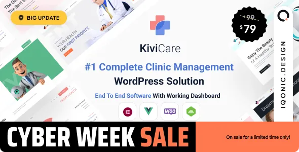 KiviCare 2.0 - Medical Clinic & Patient Management WordPress Solution