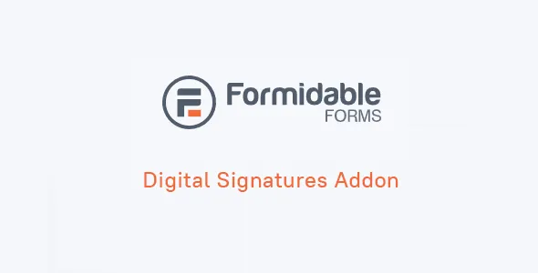WordPress Document Signing Add-On by Formidable Forms