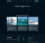 Dolphin - Yacht Club & Boat Rental Elementor Pro Template Kit