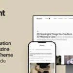 Blueprint - Next-Generation Blog & Magazine Theme