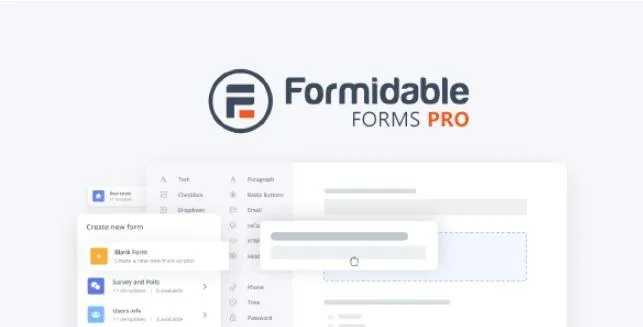 Formidable Forms - The Most Advanced WordPress Forms Plugin